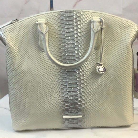 NWT BRAHMIN Large Duxbury Satchel & Reflect Harkness wallet - Picture 6 of 11